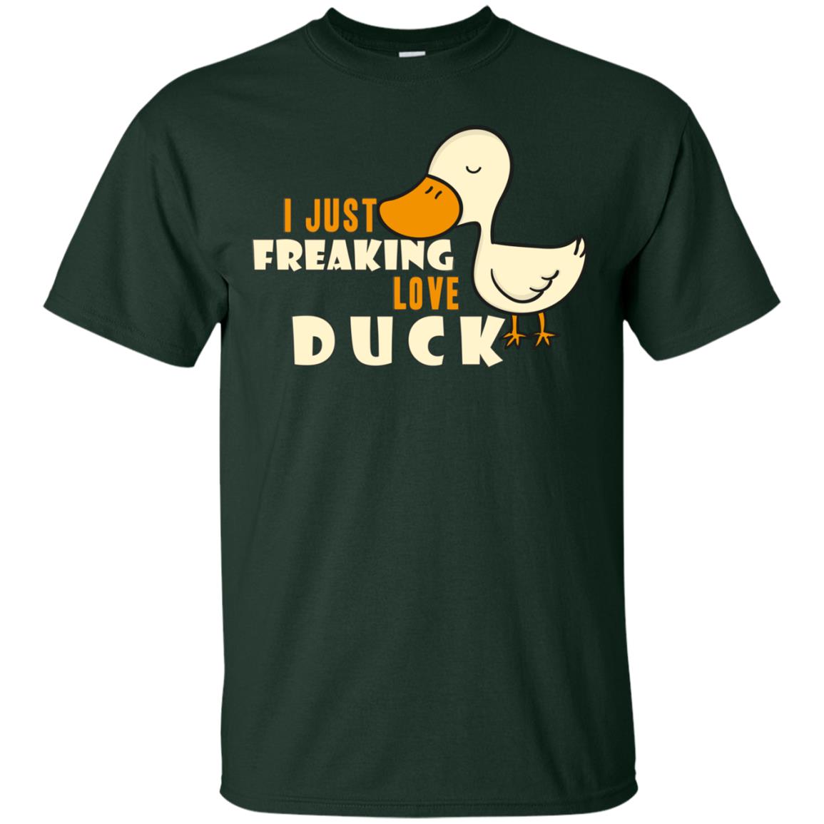 I Just Freaking Love Duck Shirt Forest