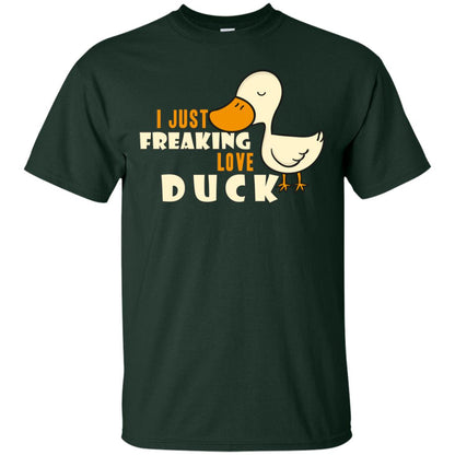 I Just Freaking Love Duck Shirt Forest
