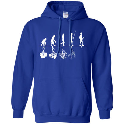 Evolution Tree Of Human Life Thinking Save Environment Shirt Royal