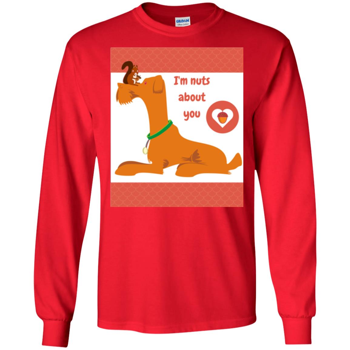I_m Nuts About You T-shirt Red