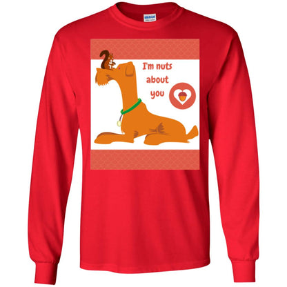 I_m Nuts About You T-shirt Red