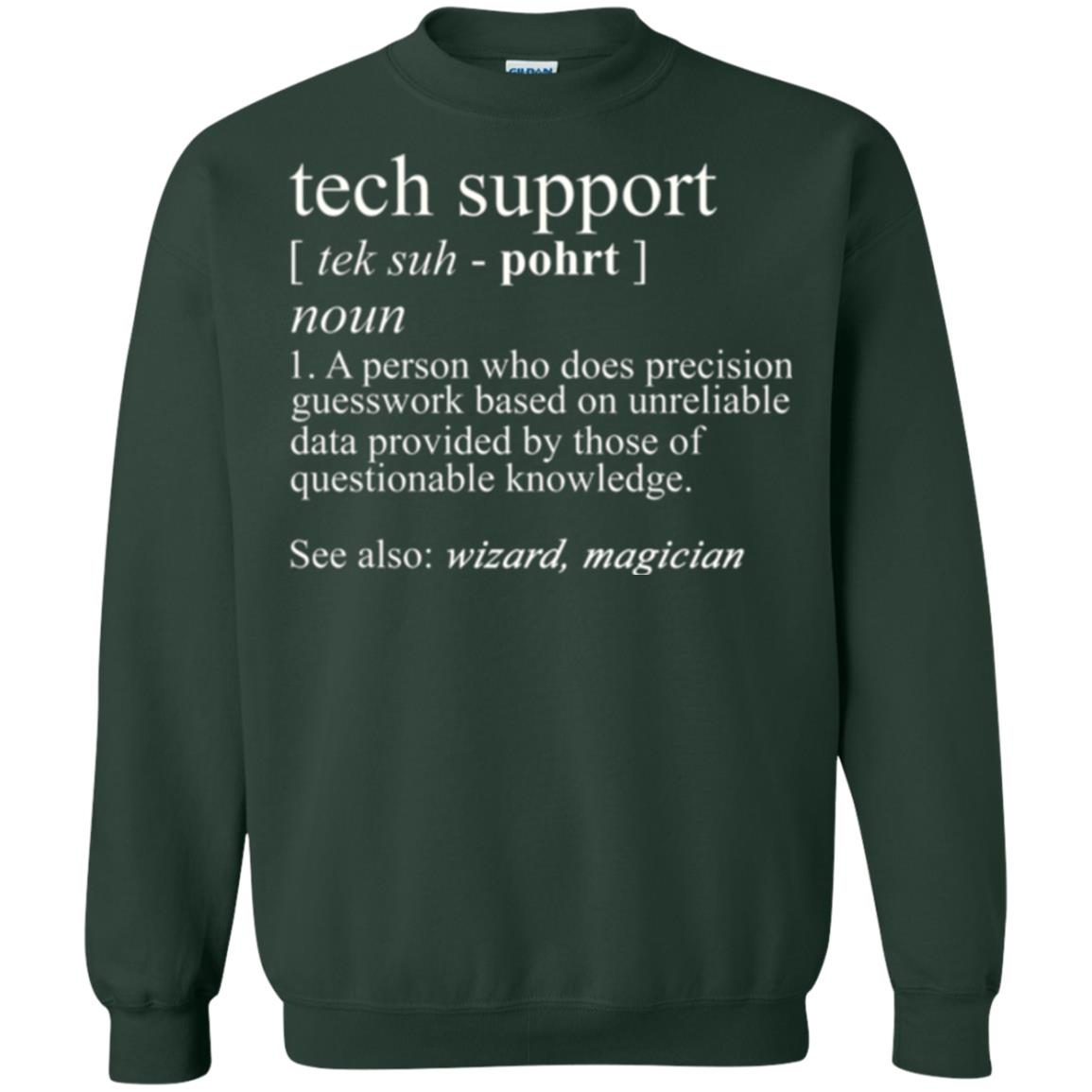 Tech Support T-shirt Forest Green