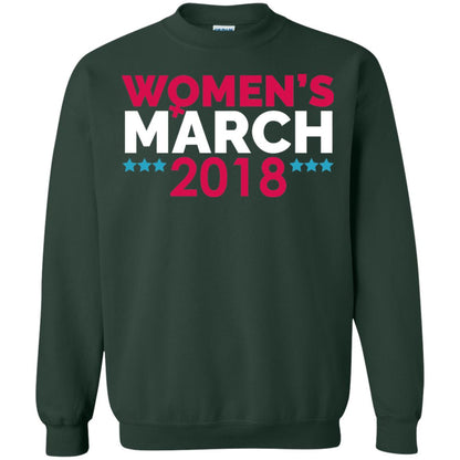 Women_s Right T-shirt Women_s March January 20 2018 Forest Green