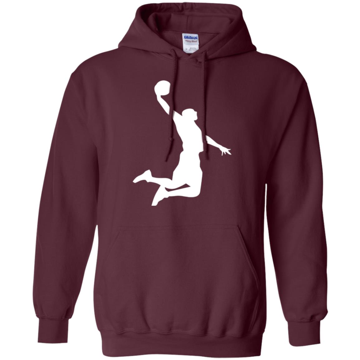 Basketball Lovers T-shirt Maroon