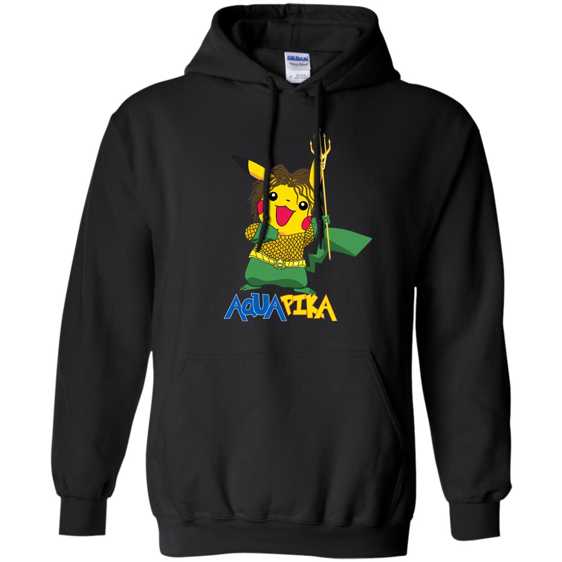 Aquapika Aquaman Piakachu Fan Shirt Black