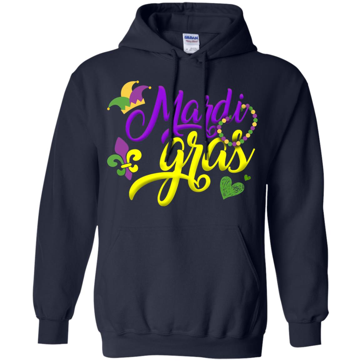 Mardi Gras 2018 T-shirt Navy