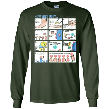 Film T-shirt How They Do Itthe Plumbus Forest Green