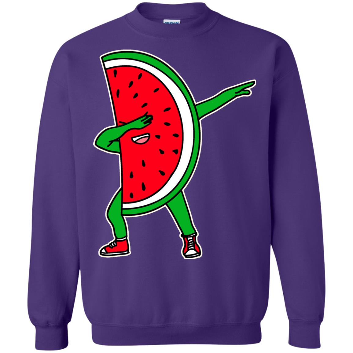 Dabbing Watermelon Shirt Purple