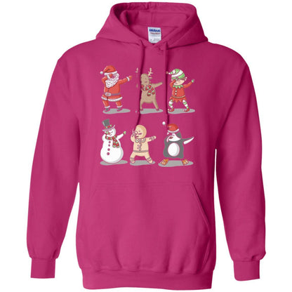 Christmas T-shirt Dabbing Santa Ugly Sweater Heliconia