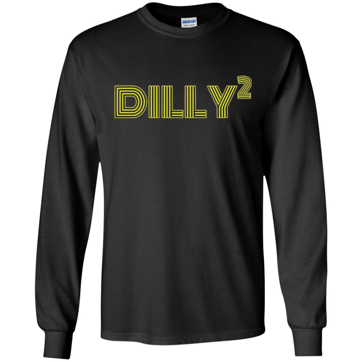 Christmas T-shirt Dilly Squared Black