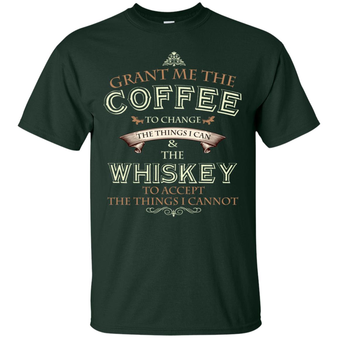 Grant Me The Coffee To Change The Things I Can Shirt Forest