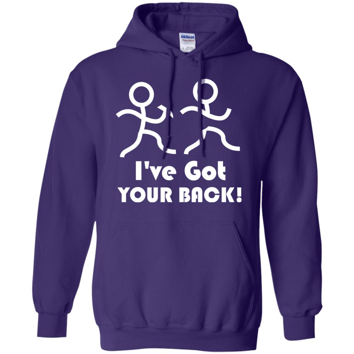 I_ve Got Your Back T-shirt Purple