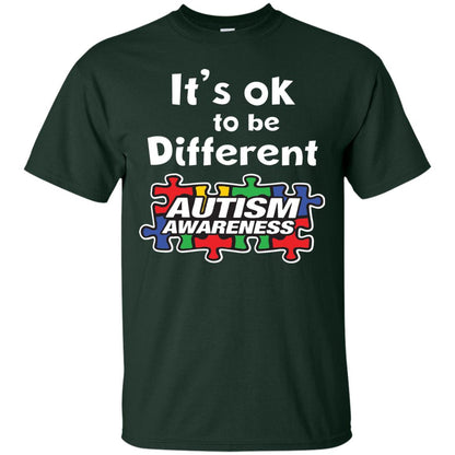 It’s Ok To Be Different Autism Awareness Best Gift Shirt For Autism Awareness Forest