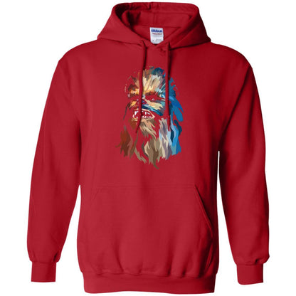 Chewbacca Art T-shirt Red