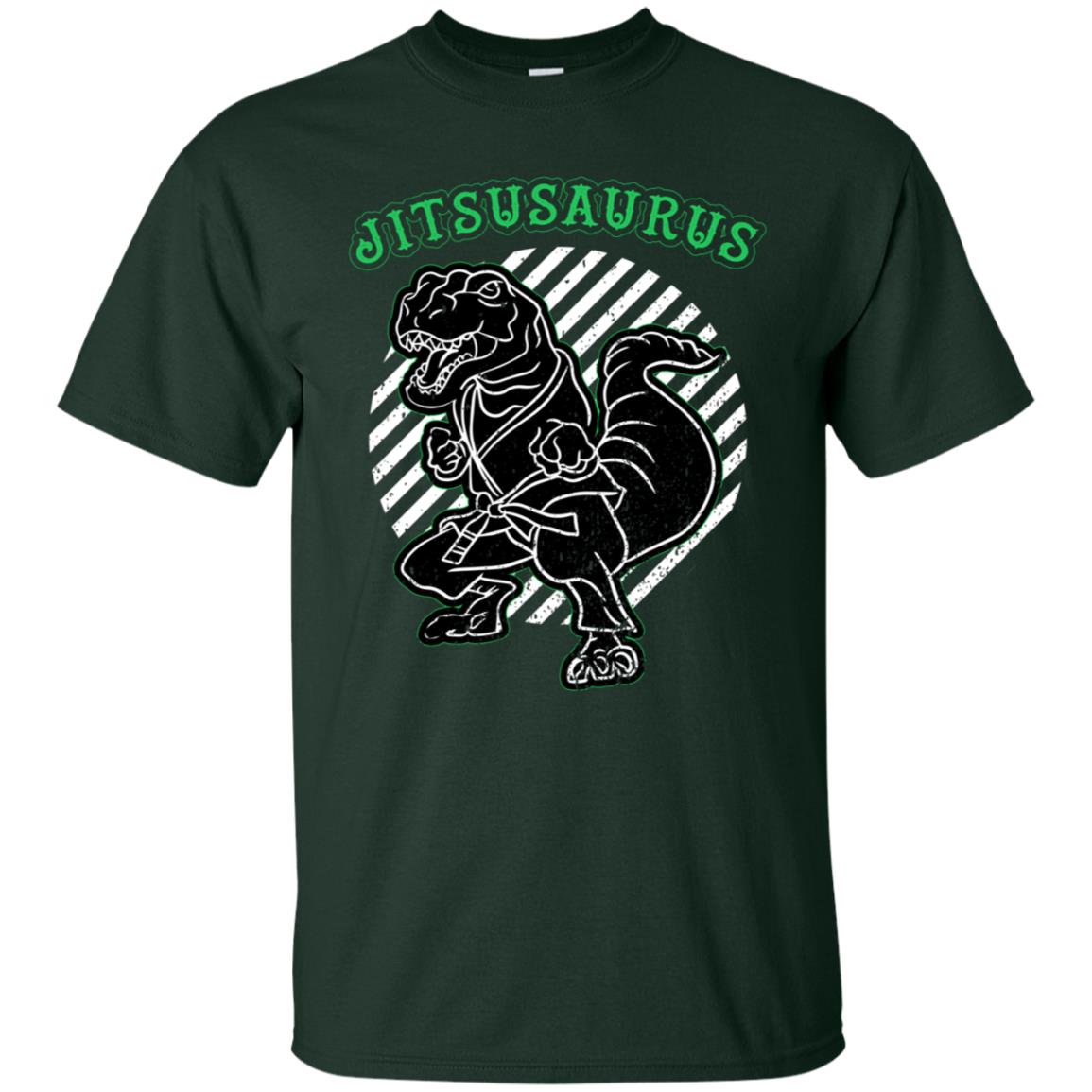 Jitsusaurus Jujutsu Saurus Shirt Forest