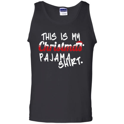 Christmas T-shirt This Is My Christmas Pajama Shirt Black