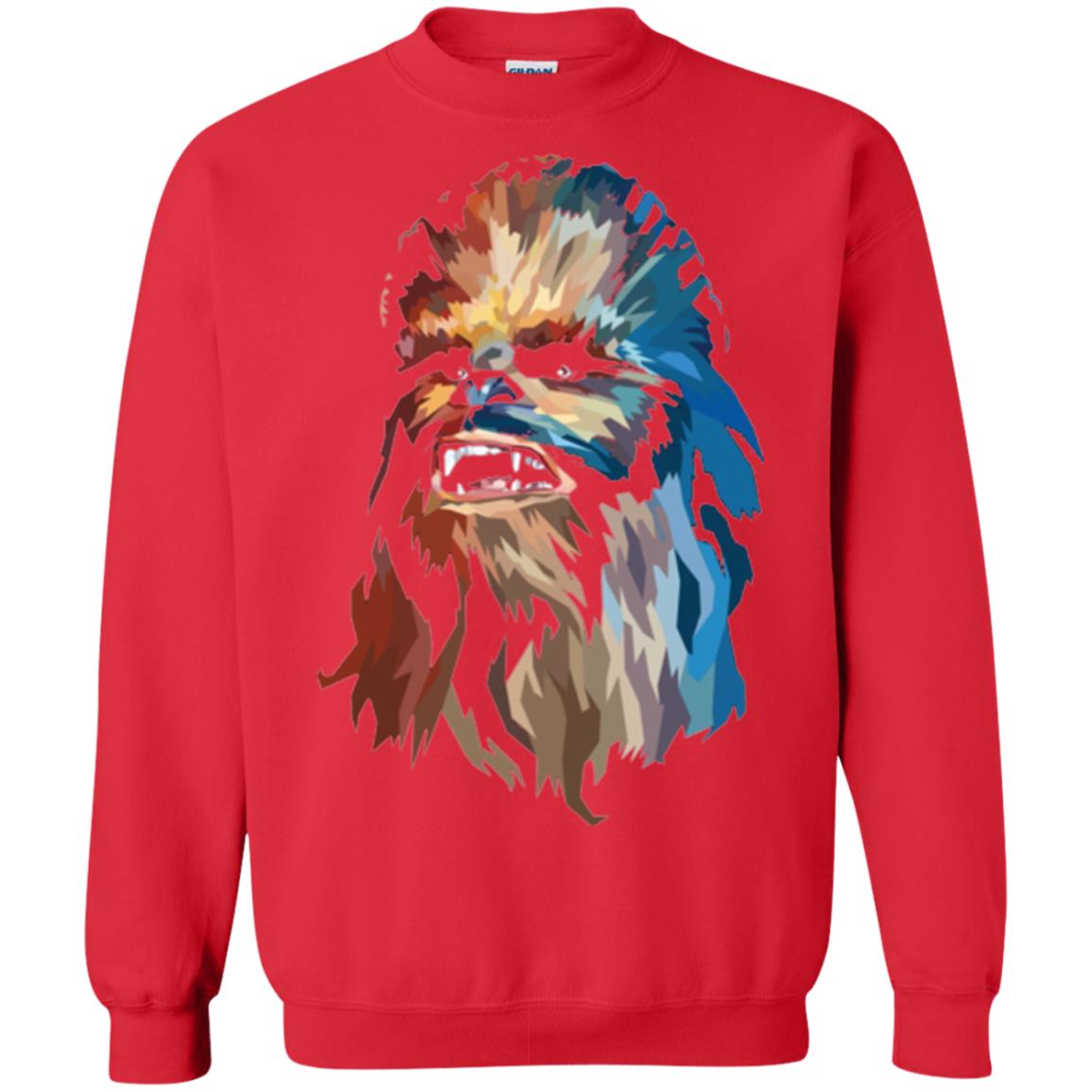 Chewbacca Art T-shirt Red