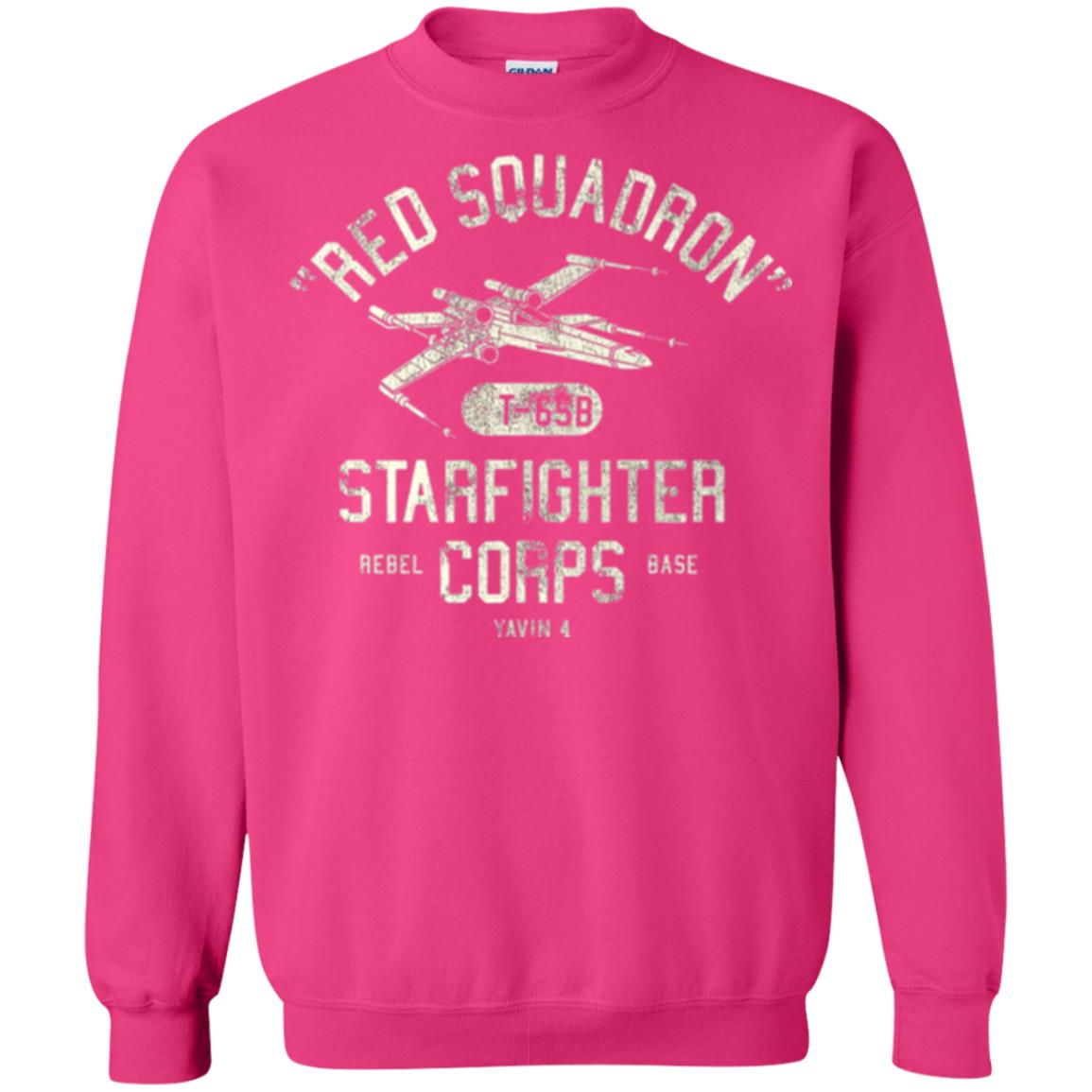 Movie T-shirt Red Squadron Starfighter Rebel Corps Base Heliconia