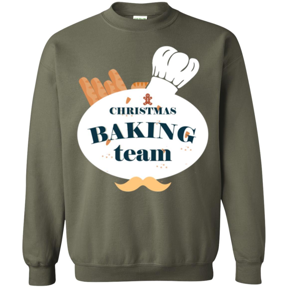 Christmas Baking Team Military Green
