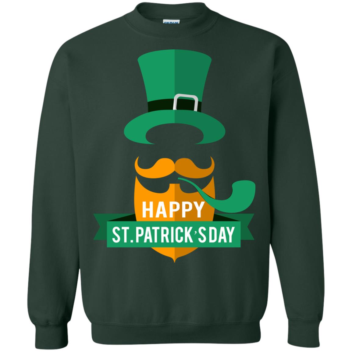 Happy St.patrick's Day T-shirt Forest Green