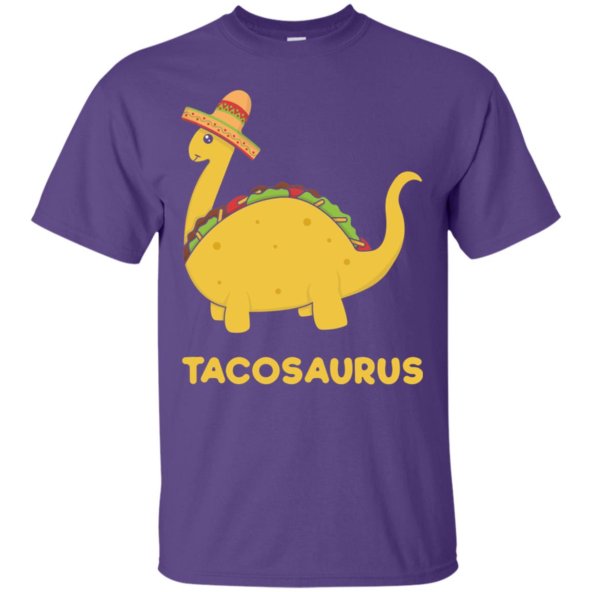 Cinco De Mayo Tacosaurus Taco Dinosaur Lover Shirt Purple