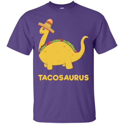 Cinco De Mayo Tacosaurus Taco Dinosaur Lover Shirt Purple