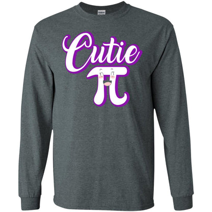 Cutie Pi Math Teacher T-shirt Dark Heather