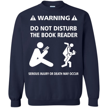 Warning Do Not Disturb The Book Reader Serious Injury Or Death May Occur Navy