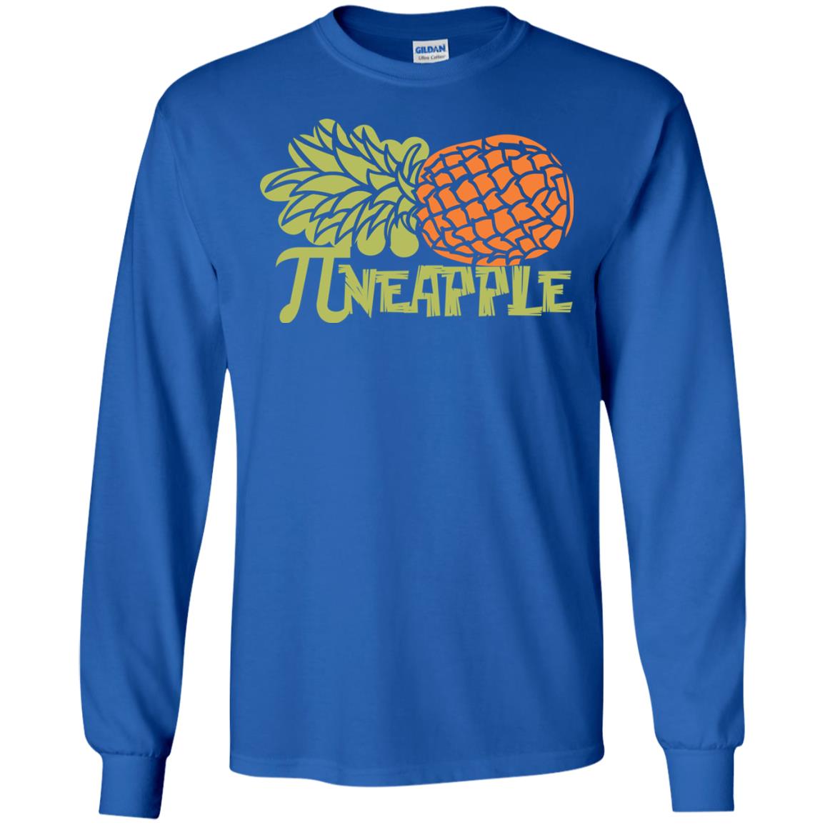 Cool Pineapple Pi Day T-shirt Royal
