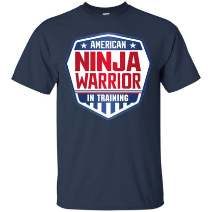 American Ninja Warrior In Training T-shirt Navy