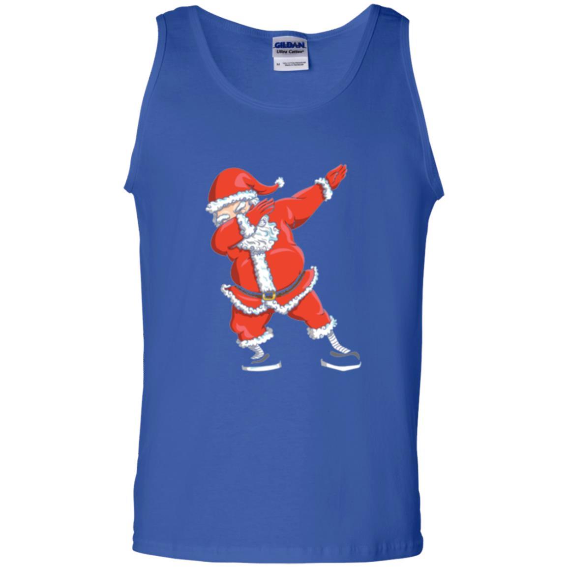 Christmas T-shirt Dabbing Santa Claus T-shirt Royal