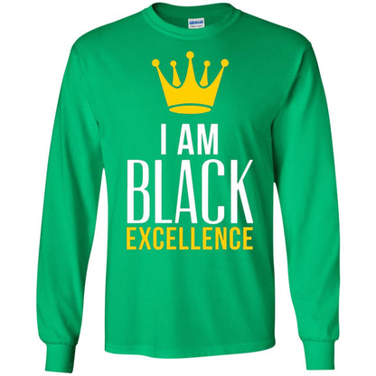 Black Excellence T-shirt Melanin Poppin_ Queen King Irish Green