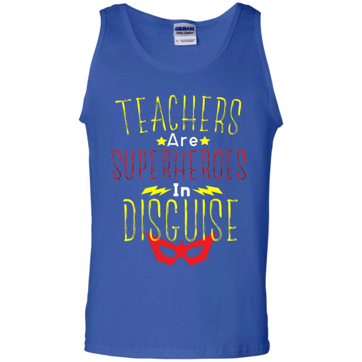 Teacher Super Hero In Disguise T-shirt Teacher Royal