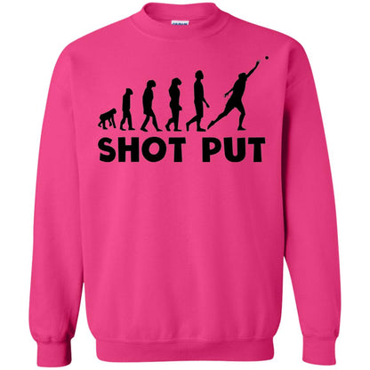 Funny Shot Put Evolution T-shirt Heliconia