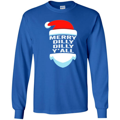 Christmas T-shirt Dilly Dilly Y_all Santa Claus Royal