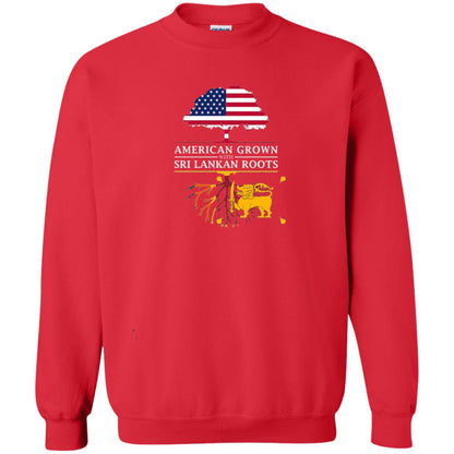 American Grown With Sri Lankan Roots Shirt Red