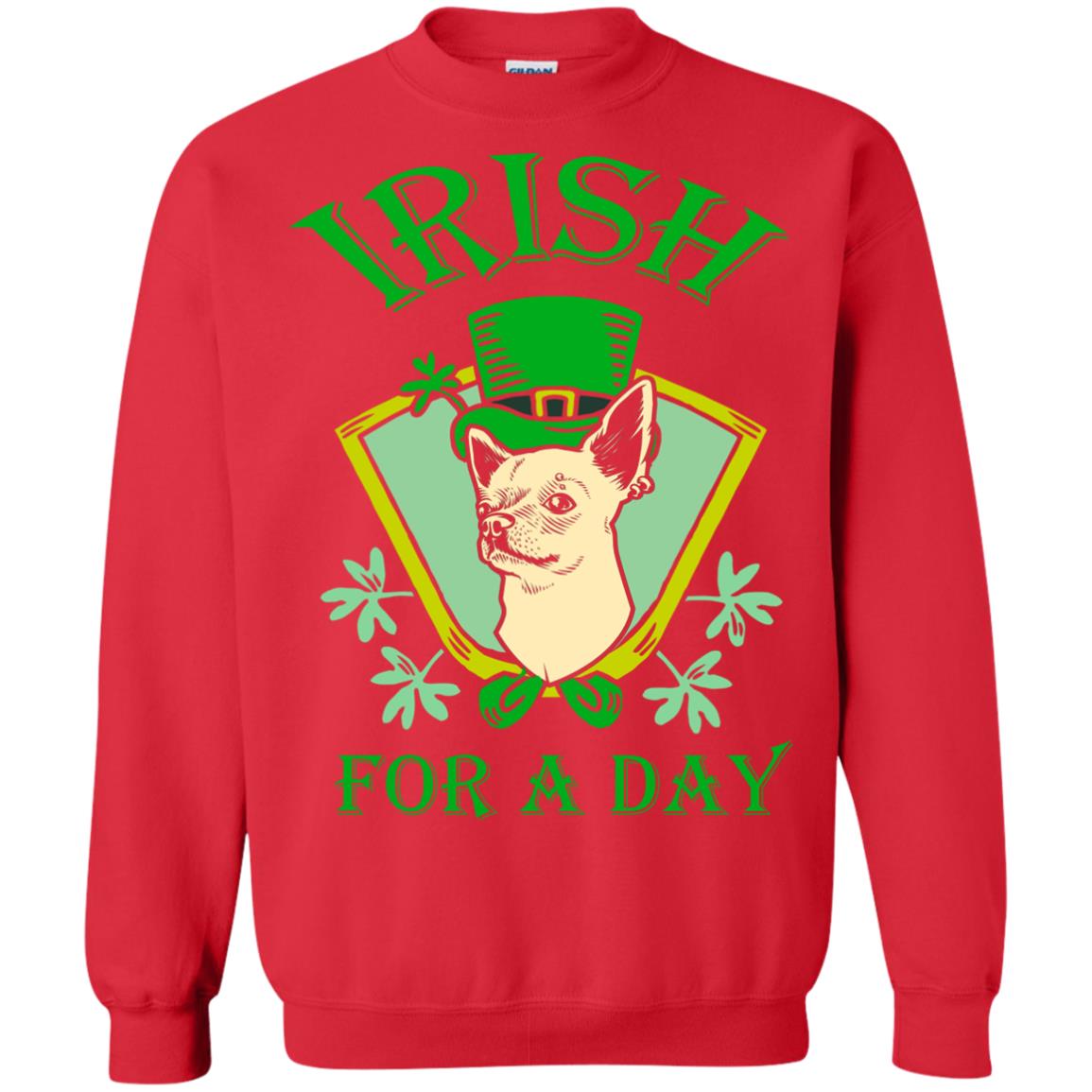 Saint Patrick's Day T-shirt Irish For A Day Red