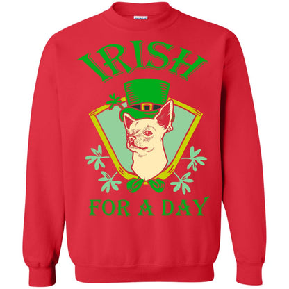Saint Patrick's Day T-shirt Irish For A Day Red