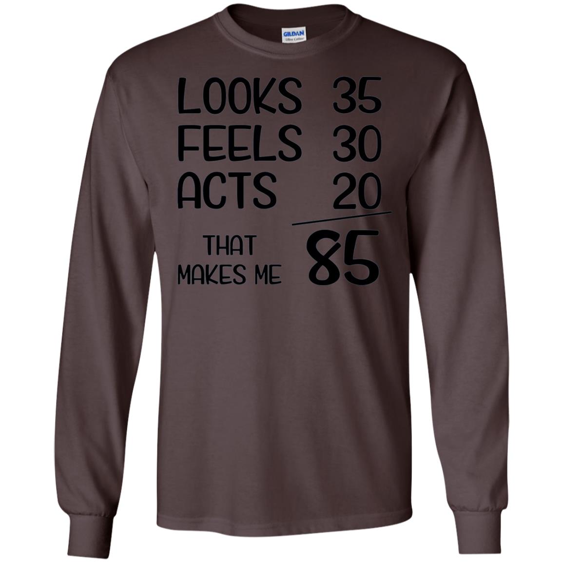 Funny 1933 85 Years Old 85th Birthday T-shirt Dark Chocolate