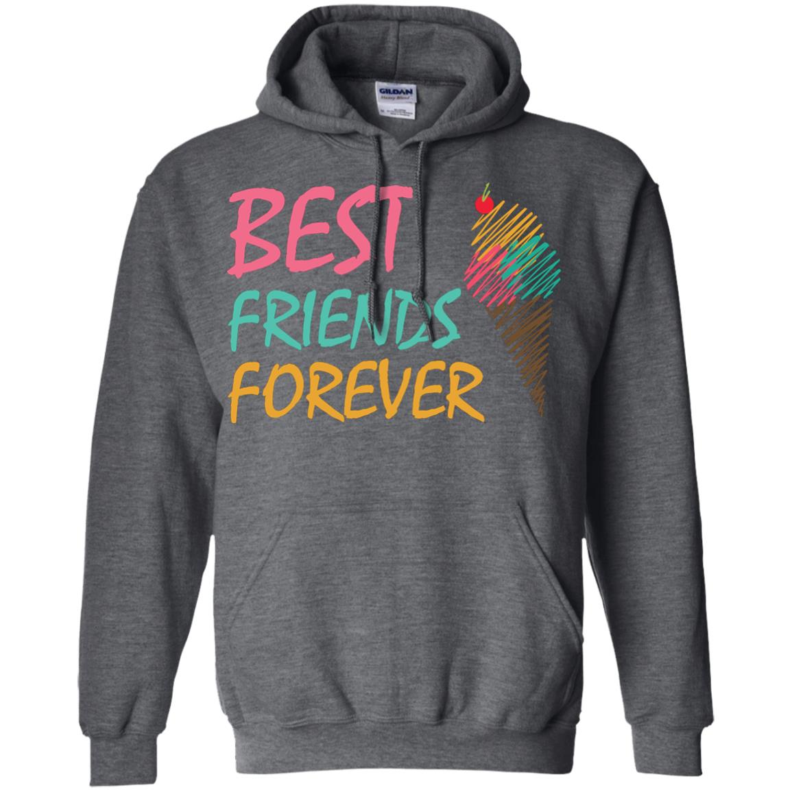 Best Friends Forever Ice Cream Lover T-shirt Dark Heather