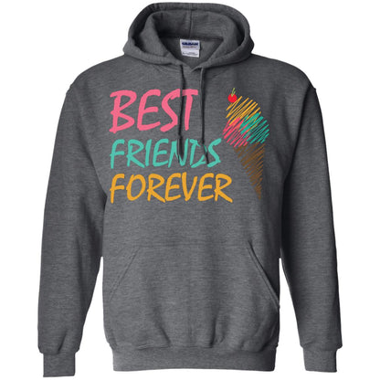 Best Friends Forever Ice Cream Lover T-shirt Dark Heather