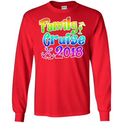 Family T-shirt Cruise 2018 Red