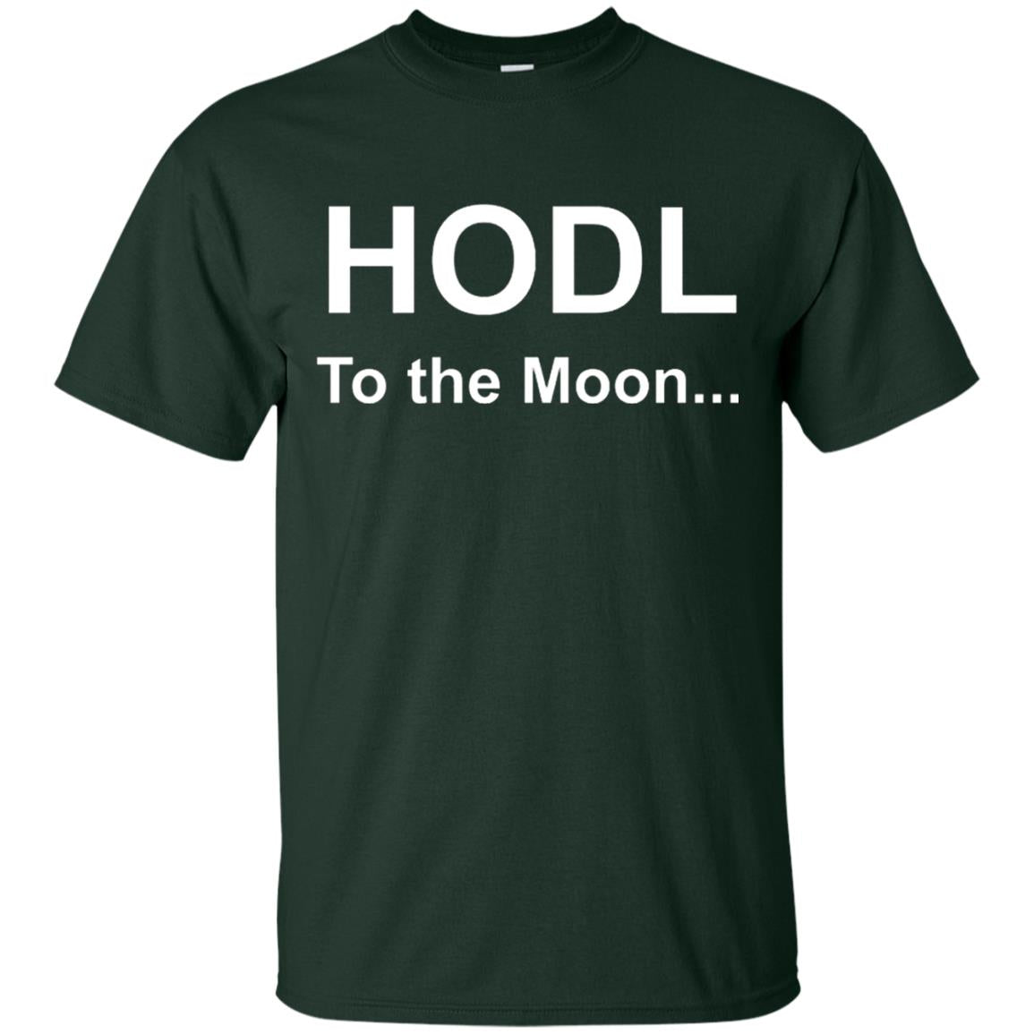 Bitcoin Cryptocurrency T-shirt Forest