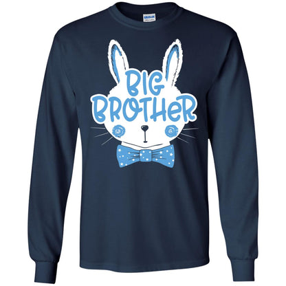 Easter Bunny Big Brother Blue Easter T-shirt Navy