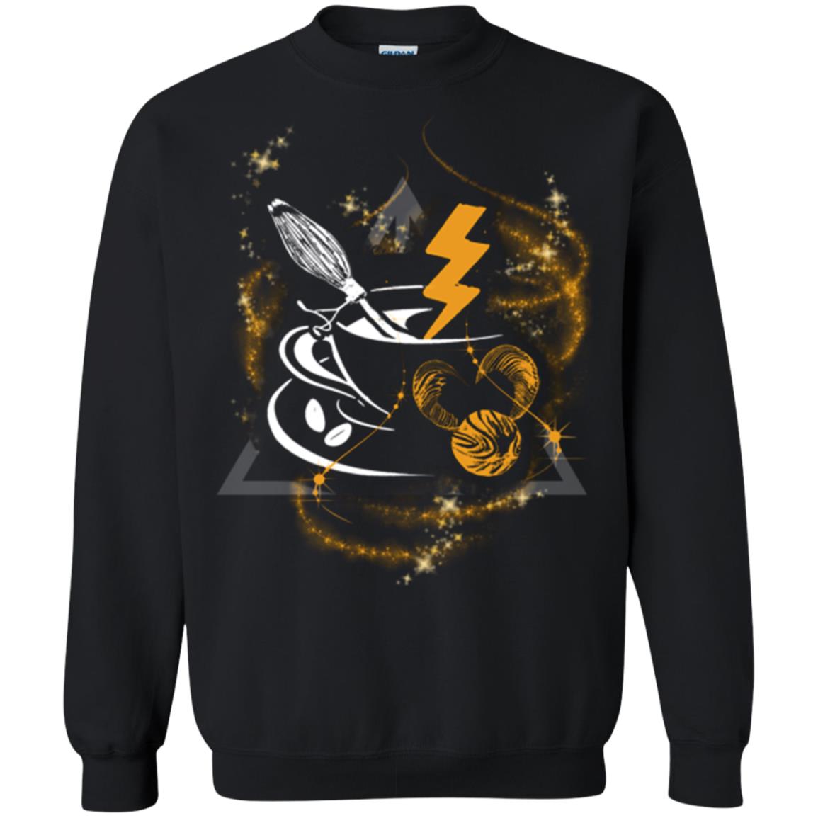 Harry Potter Coffee Movie Fan T-shirtG180 Gildan Crewneck Pullover Sweatshirt 8 oz.