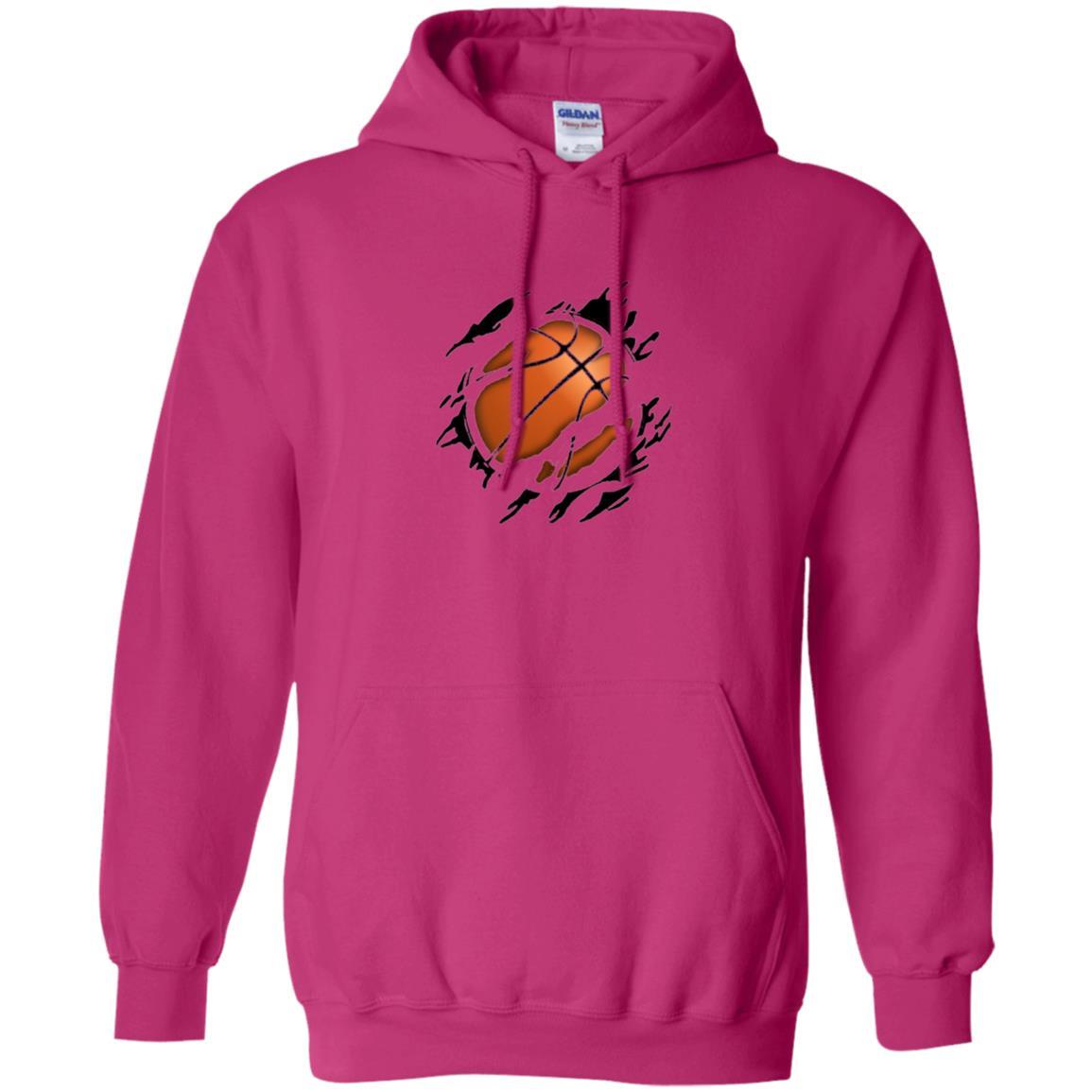 Basketball Lover T-shirt Basketball In Me Heliconia
