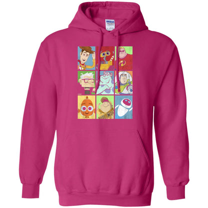 Epic Boxed Up Line Up Character Graphic T-shirt Heliconia