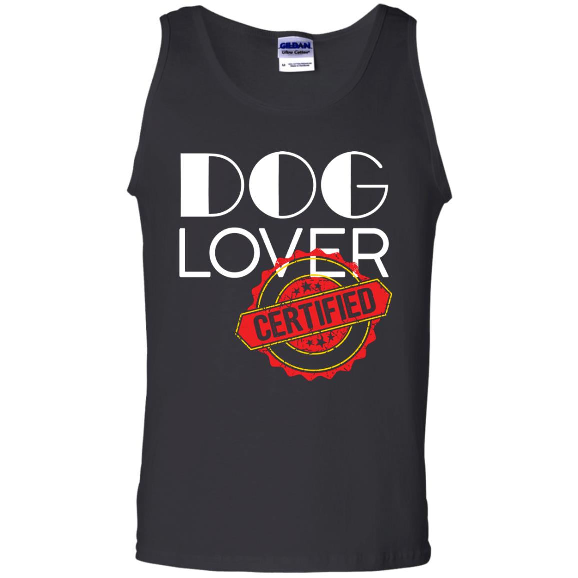 Dog Lover T-shirt Certified Black
