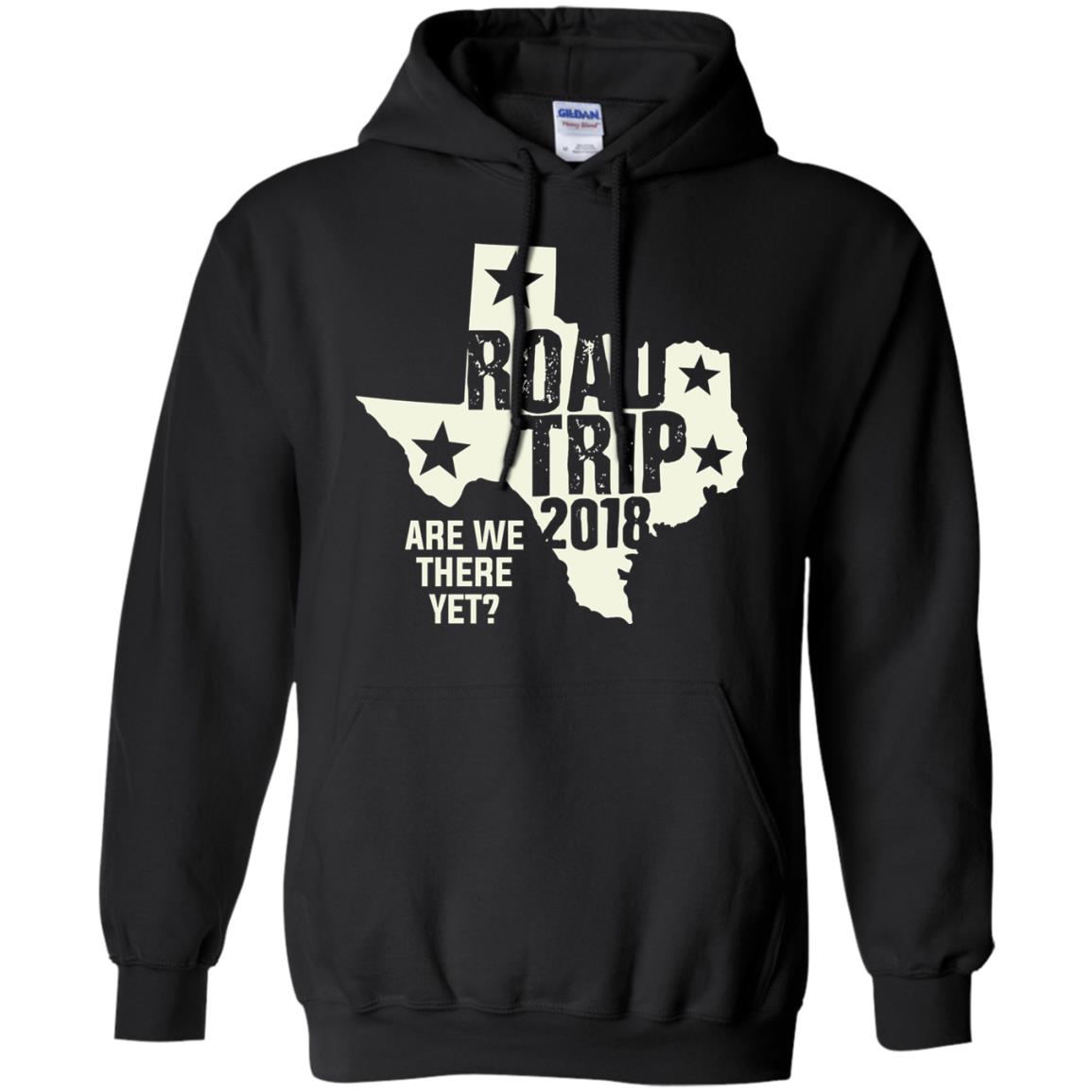 Texas Road Trip 2018 Funny Family Vacation Shirt Black