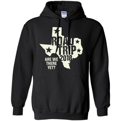Texas Road Trip 2018 Funny Family Vacation Shirt Black